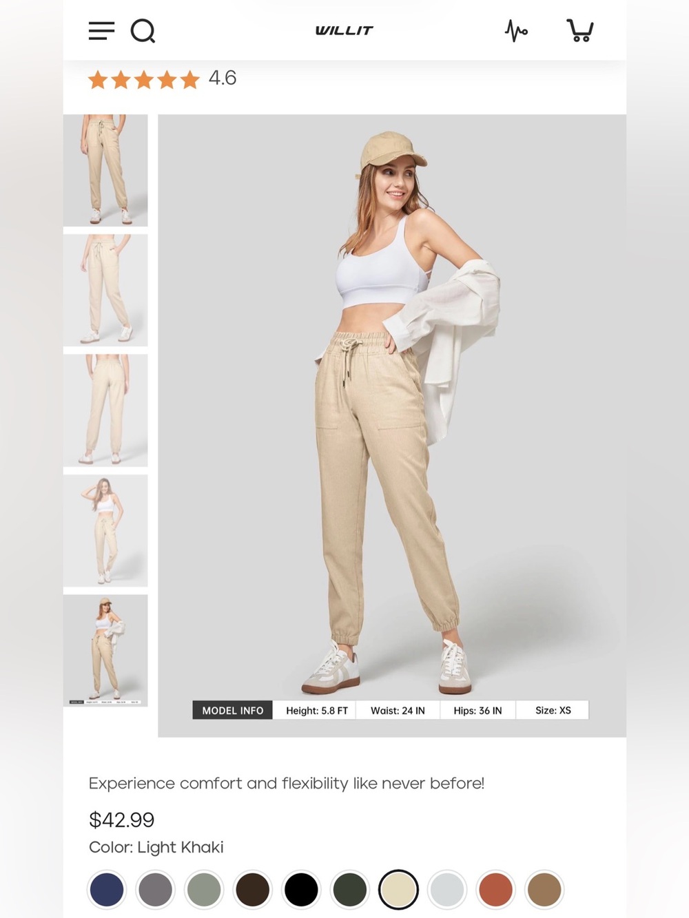 WILLIT PANTS— Casual Women's Track Pants